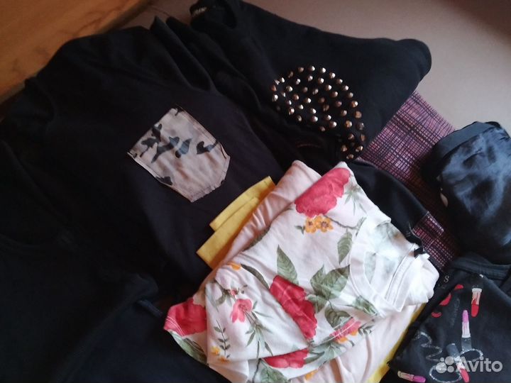 Огромный пакет женской одежды