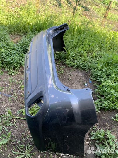 Задний бампер Мицубиси Оутлэндер 2015-2019