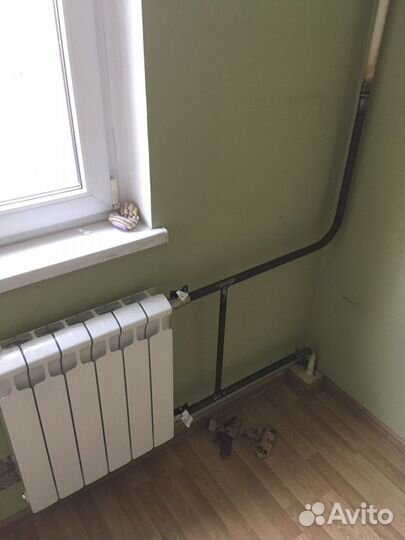 Установка батарей, радиаторов отопления, сварщик