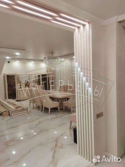 Шпонированные рейки на стену