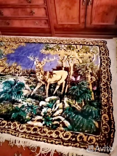 Плюшевый ковер СССР