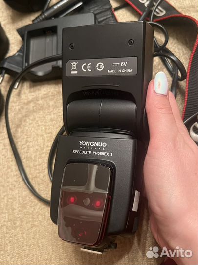 Вспышка камеры yongnuo speedlite ym568ex