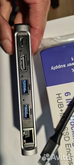 Док станция, Hdmi, M2 SSD подходит на Macbook