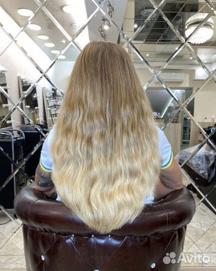 Коррекция нарощеных волос