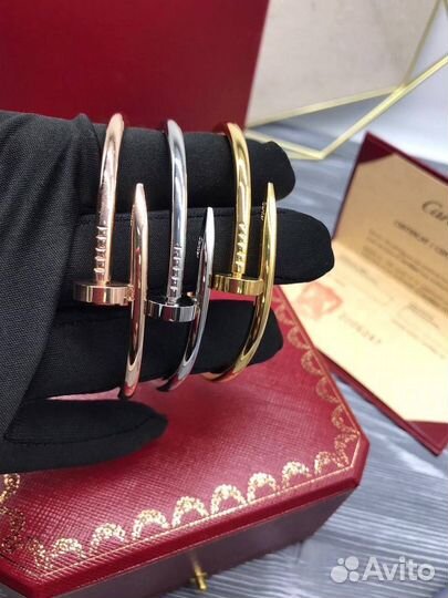 Браслет cartier гвоздь