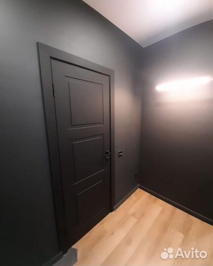 Двери межкомнатные серые