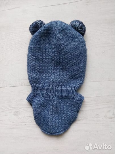 Шапка шлем для мальчика 1 - 2 года