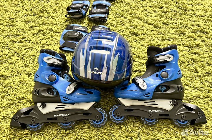 Роликовые Коньки детские раздвижные 30-33