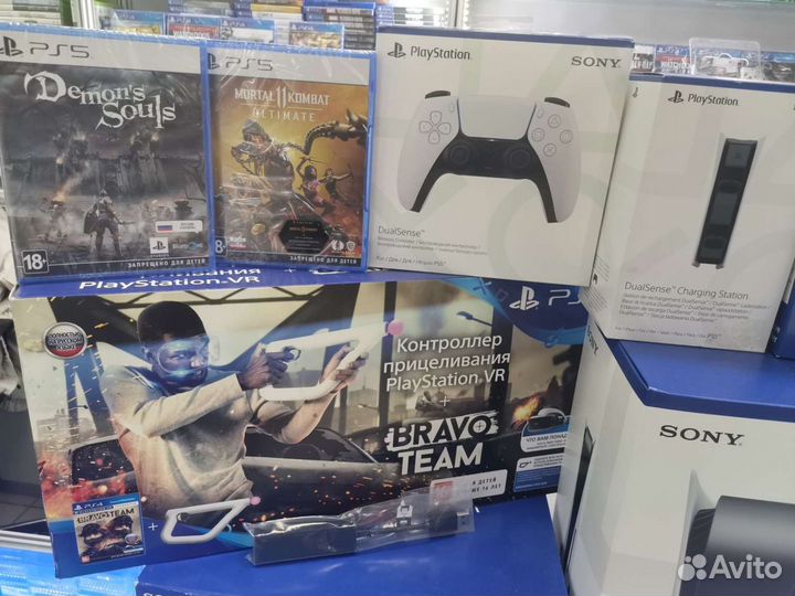 Sony PlayStation 5 Ps5, VR шлем, Новое