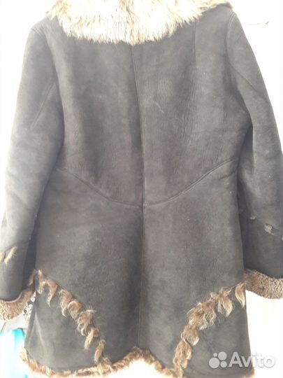 Дубленка натуральная женская 44 46 турция