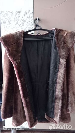Шуба мутоновая р-р 48-50