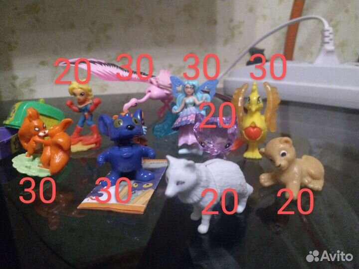 Игрушки из киндера