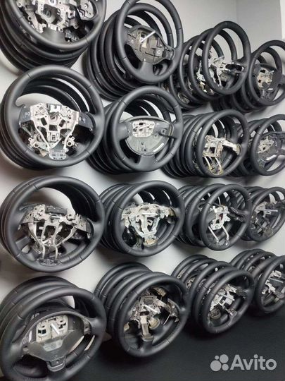 Руль Mazda 6 GH рестайлинг перетянутый на обмен