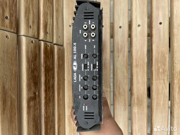 Автомобильный усилитель звука 4 канальный