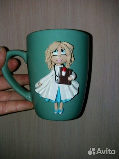 Кружки ручной работы