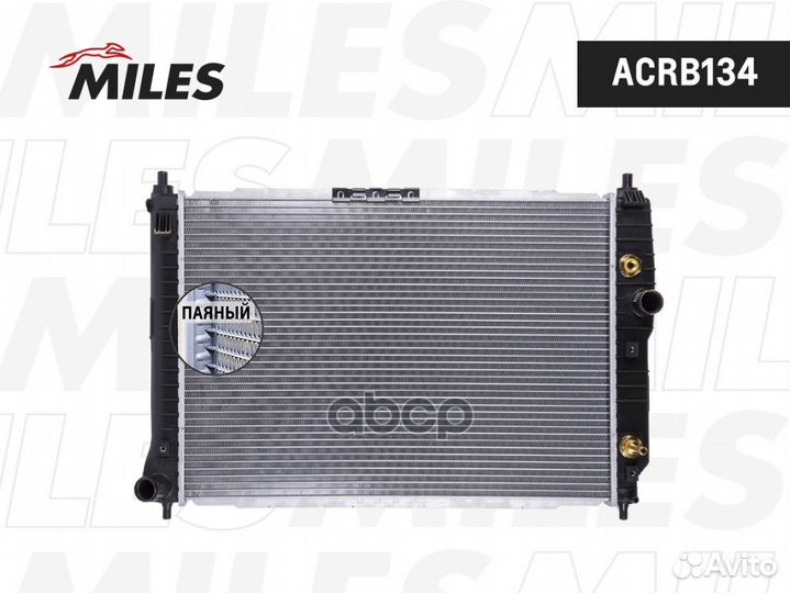 Радиатор chevrolet aveo 1.2/1.4 A/T 05- acrb134