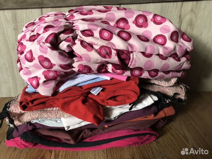 Пакеи вещей на девочку 110
