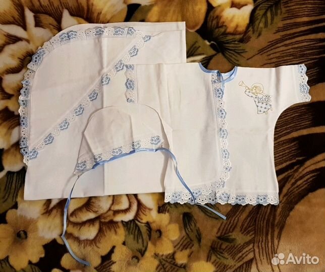 Крестильный комплект для мальчика