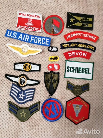 Нашивки на военную форму иностранных армий