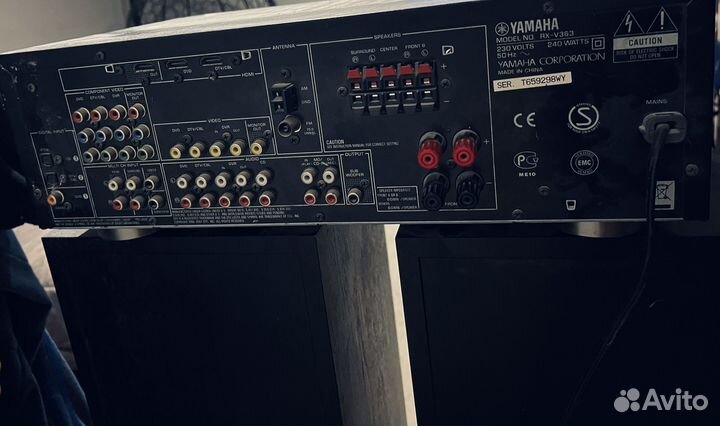 Усилитель yamaha RX-V363 с колонками