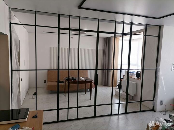 Мебель лофт на заказ, перегородки