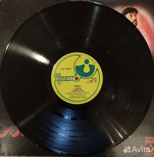 Deep Purple 1971 Fireball оригинал UK