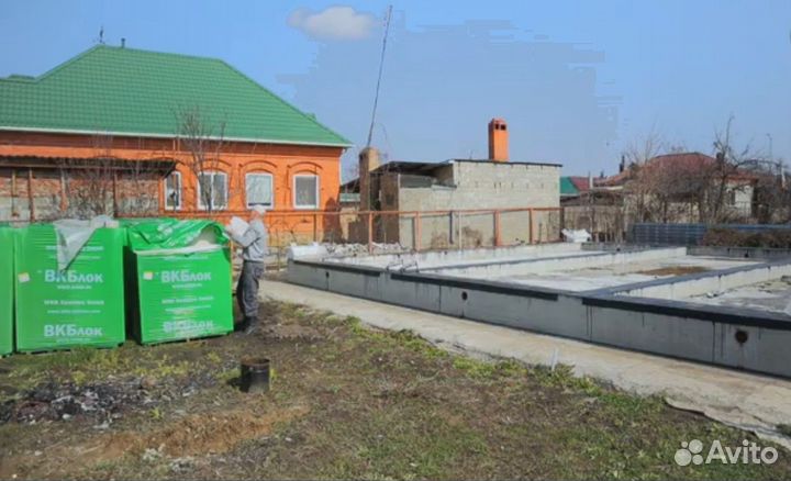 Газоблоки от произоводителя. Объём