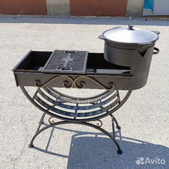Мангал метровый