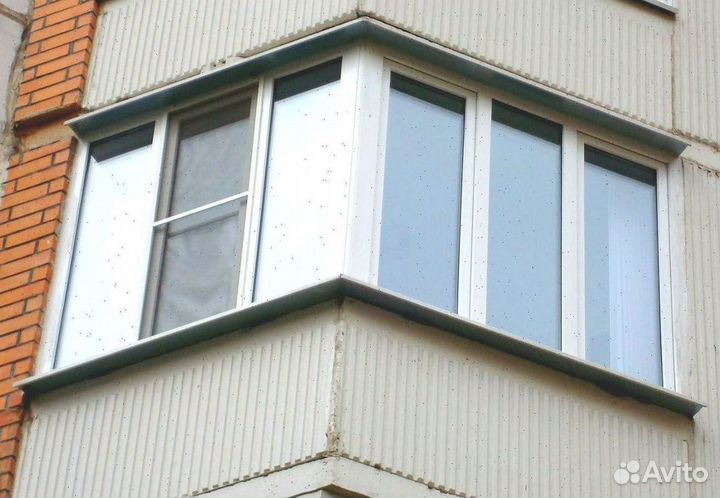 Пластиковый балкон Остекление балконов