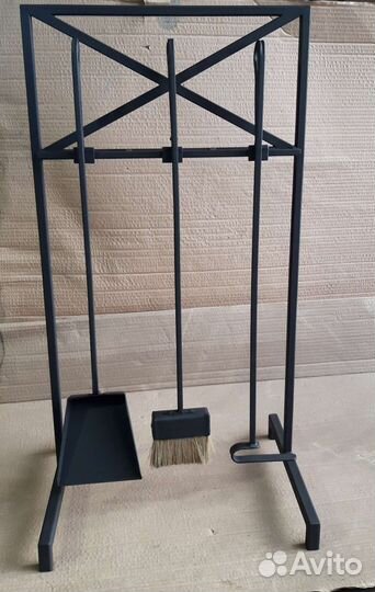 Кованый каминный набор