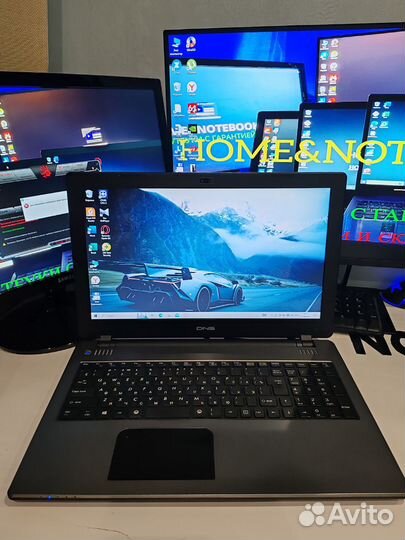 Ноутбук для игр SSD/HDD озу 8GB GT740 I3