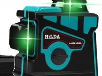Лазерный уровень Hilda 3D,360,12зеленых линий