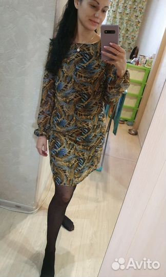 Платье женское шифоновое