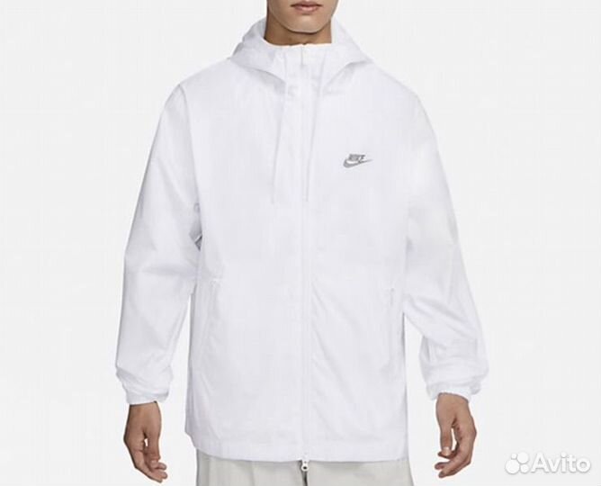 Nike Club Windbreakers Jacket 'Black' / 'White'