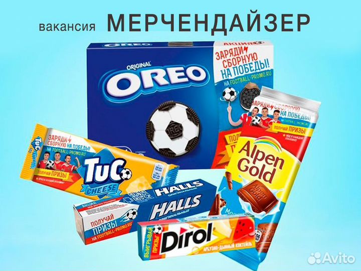 Мерчендайзер (без опыта)