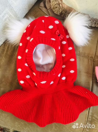 Шапка/шлем/ краги варежки