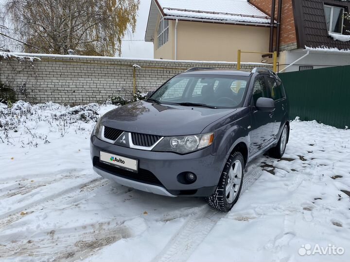 Mitsubishi Outlander 2.4 CVT, 2008, 142 000 км