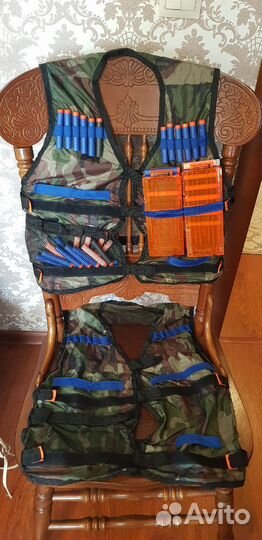 Разгрузочные жилеты nerf