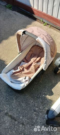 Коляска б/у, столик для кормления б/у