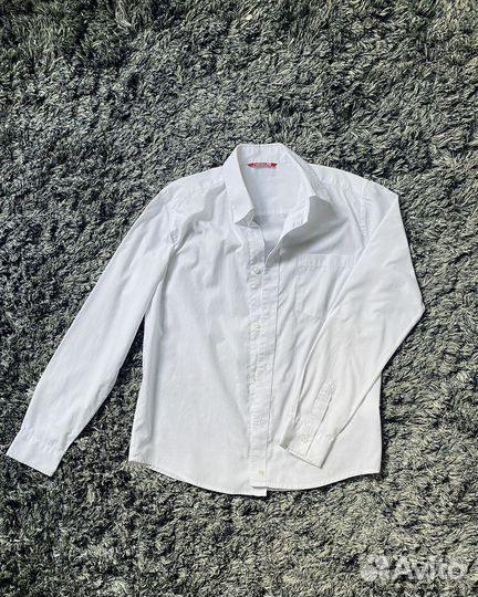 Рубашка школьная на мальчика 152 см