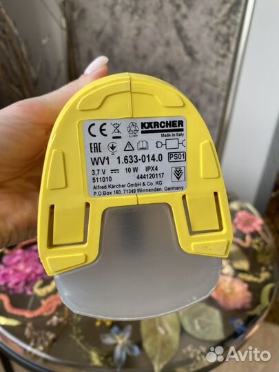 Стеклоочиститель karcher wv 1 без зарядки