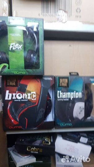 Игровые наушники с микрофоном