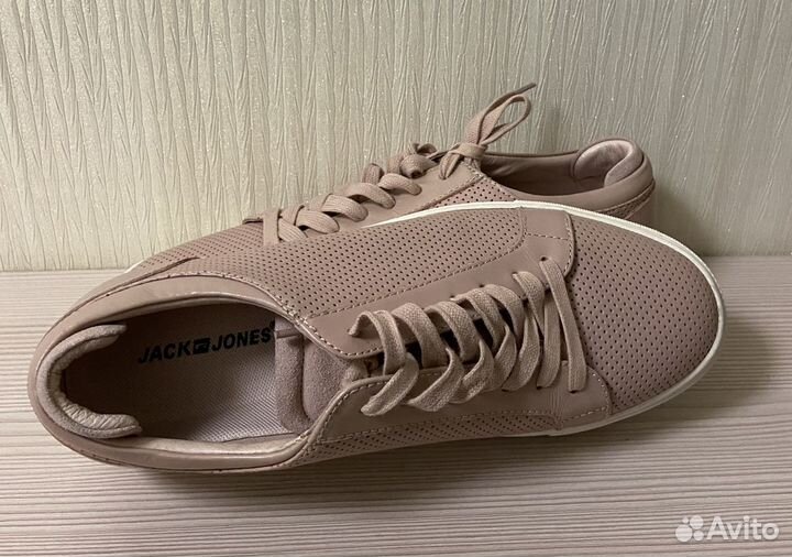 Новые кеды Jack&jones 41 - 41,5 р нат кожа