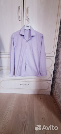 Рубашка школьная на мальчика 128- 134, р.31