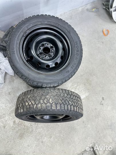 Штамповки с зимней резиной шипы