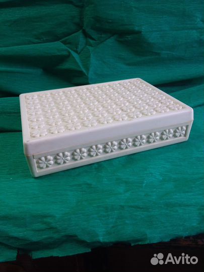 Шкатулка винтажная карболит