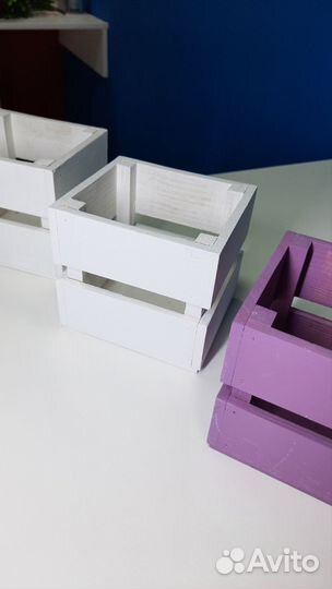 Ящики для цветов деревянные