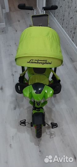 Детский трехколесный велосипед lamborghini б/у