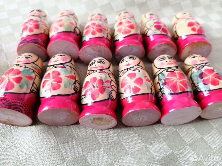 Матрёшки маленькие 12 штук