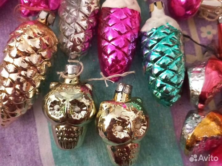 Елочные игрушки СССР